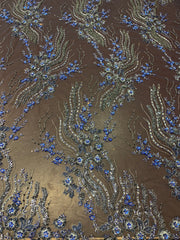 Khal Hand Beaded Lace
