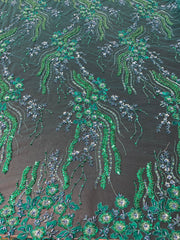 Khal Hand Beaded Lace