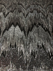 Everest feather sequin net