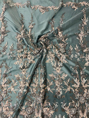 Two Tone Beaded Embroidery