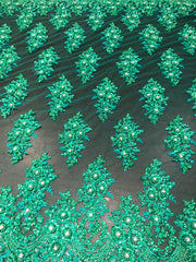 Arya Hand Beaded French Lace