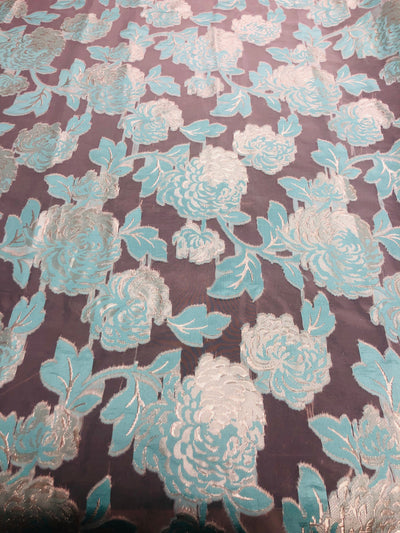 Sheer brocade