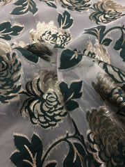Sheer brocade