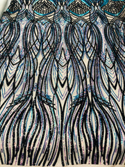 Savannah Iridescent Sequin Lace