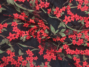 Festive Floral Lace
