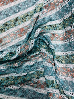 Multicolor lace