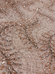 Aaliyah hand beaded lace