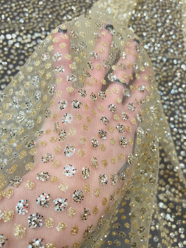 Glitter Polka Dots