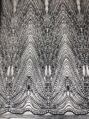 Glitter Cracked Ice Loop Lace
