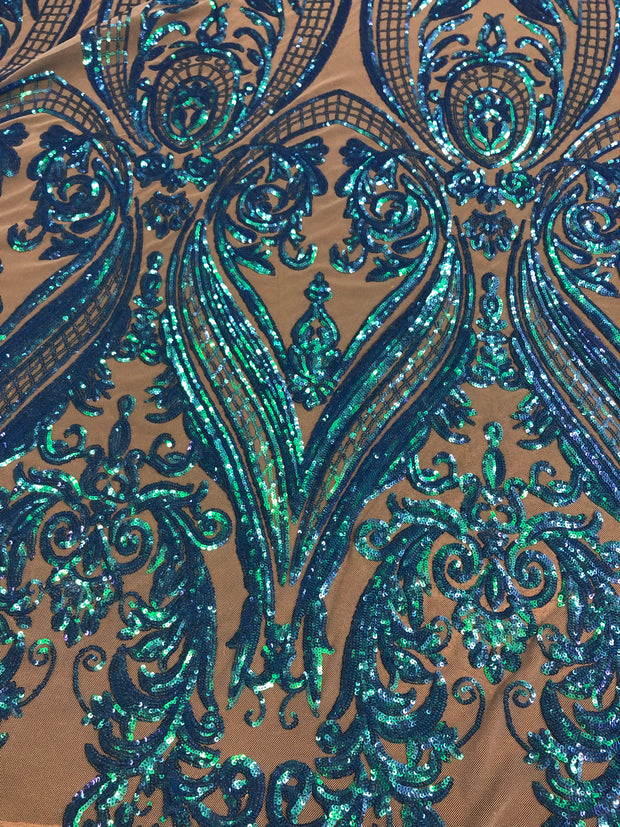 Versaille Iridescent Sequins