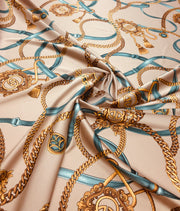 New Baroque design silky print