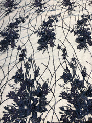 Bloom Hand beaded lace