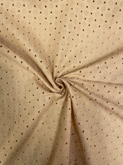 Circle Cotton Eyelet Fabric