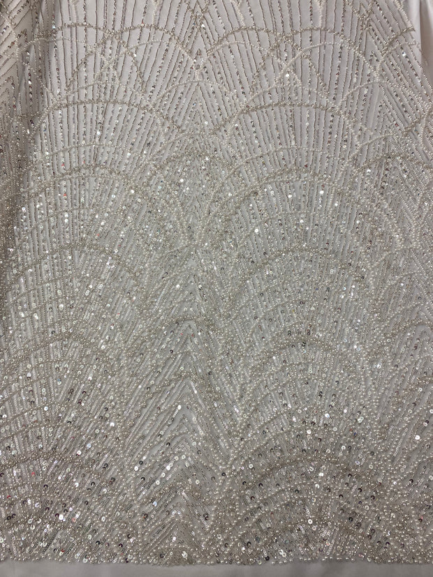 Beaded Gala Fabric