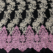 3 Tone Lace Beaded