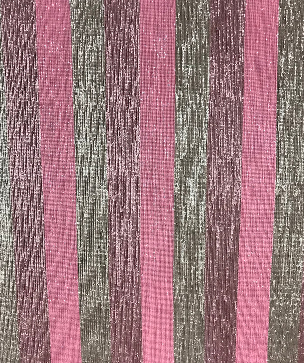 Pleated Stripes Sequin