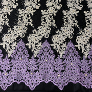 3 Tone Lace Beaded