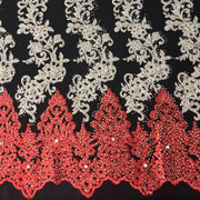 3 Tone Lace Beaded