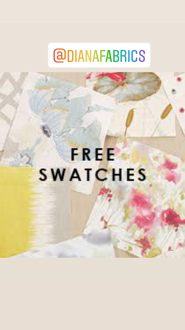 Free swatches with any online purchase over $50