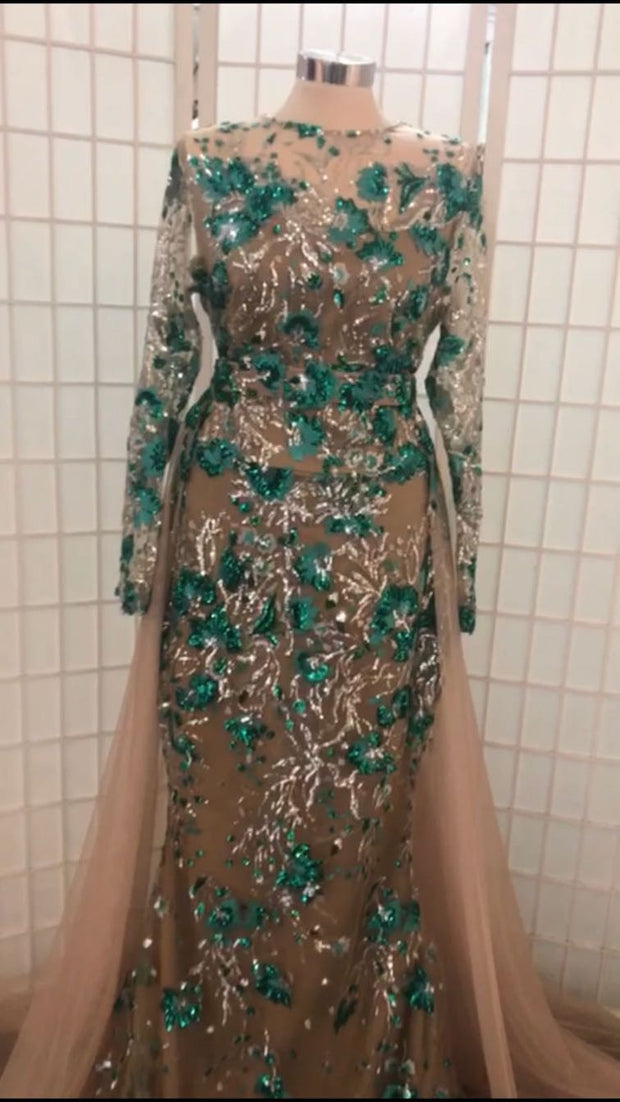 Poppy Sequin Net - Cracked Ice