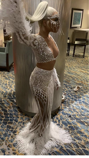 Feather Sequin