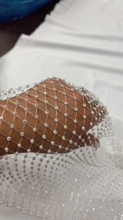 Alexa Mesh  with stones