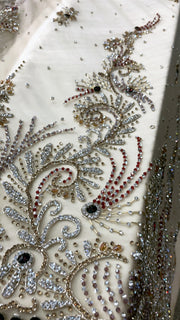 Arabic Renaissance Hand Beaded and Stoned