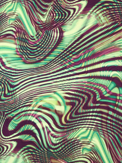 Op Warp Silky Mikado Print