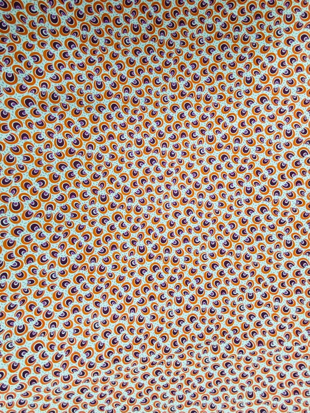 Polka Dots Stretch Satin