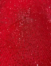 Starburst Hand Beaded