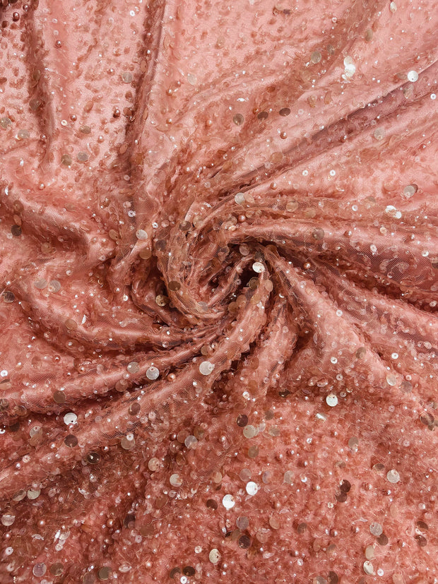 Hand Beaded Ombre Caviar