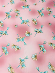 Abstract Floral Silky Print