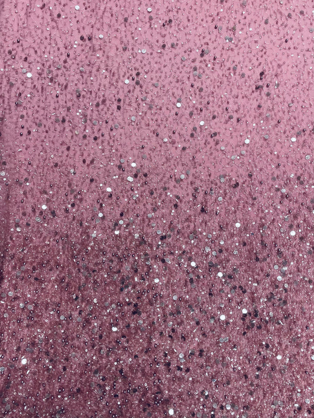 Hand Beaded Ombre Caviar